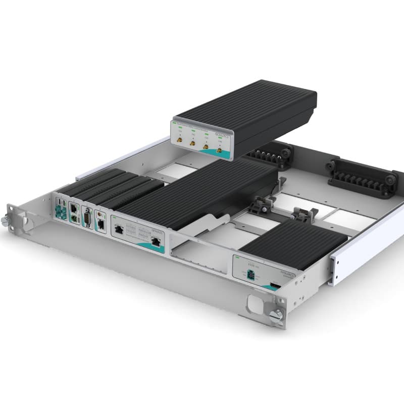 RACK1U13 | 1U Rack Mount 1 Quad-XM + 12 XM Modules Holder Flexmedia XM